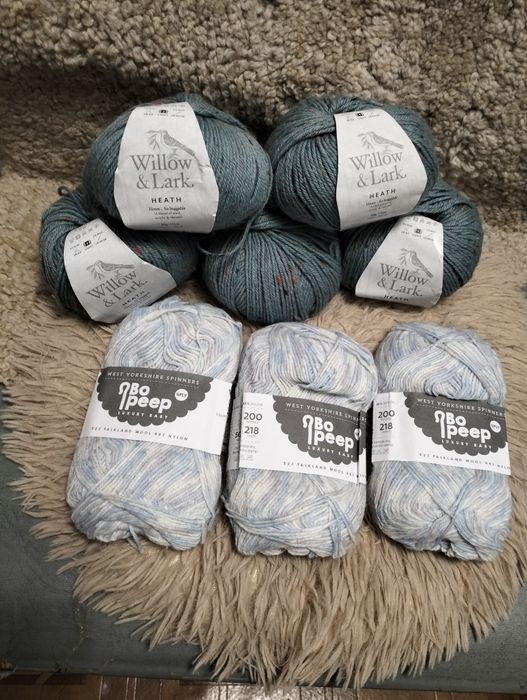 Пряжа шерсть Bo Peep ,Willow & lark