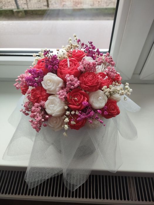 Flowerboxy że świec sojowych