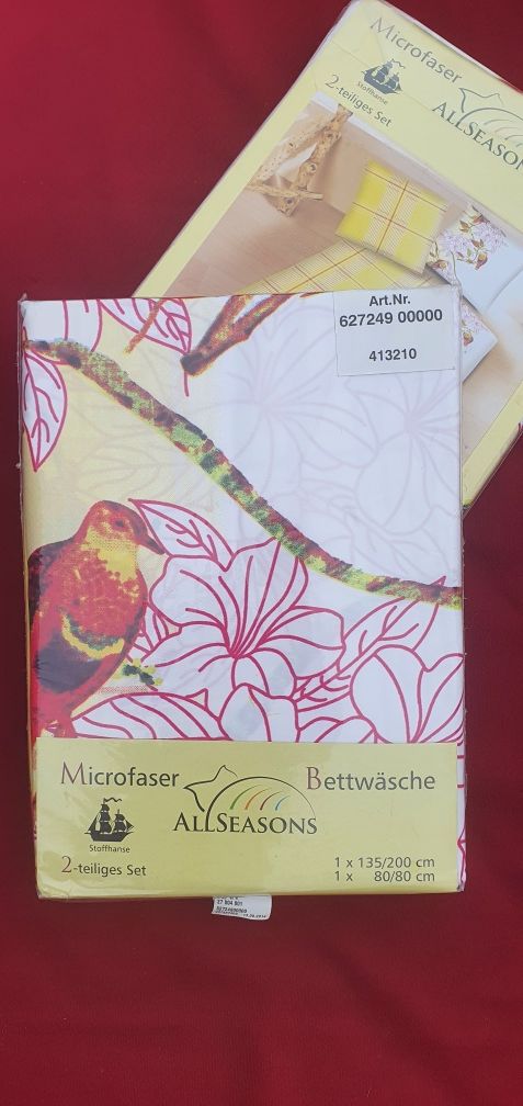 NOWA pościel 2 komplety z mikrofibry z Allseasons 135/200