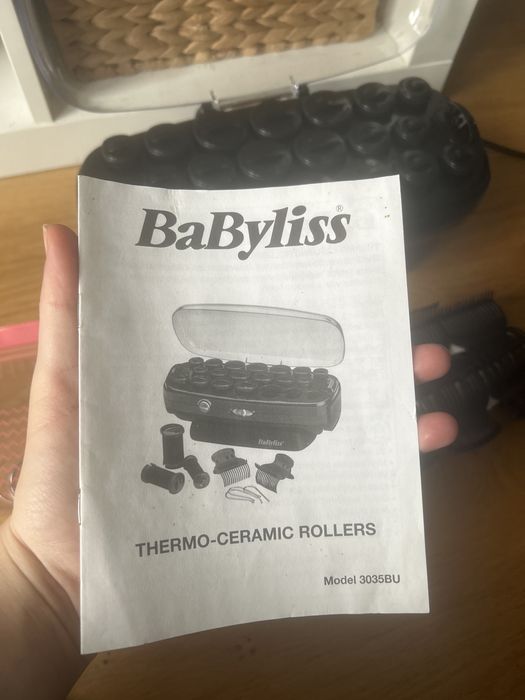 Termoloki Babyliss welurowe 3035BU