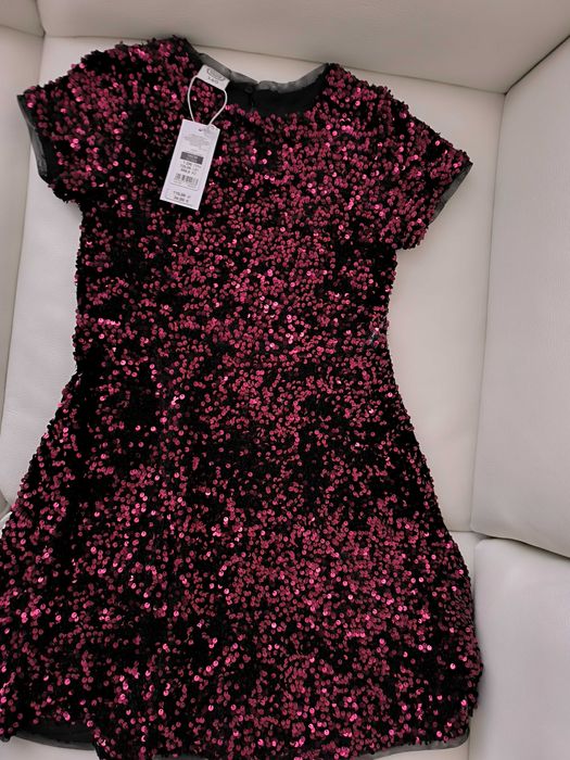 NOWA sukienka sylwestrowa, karnawałowa, SMYK (Cool Club), rozm. 140