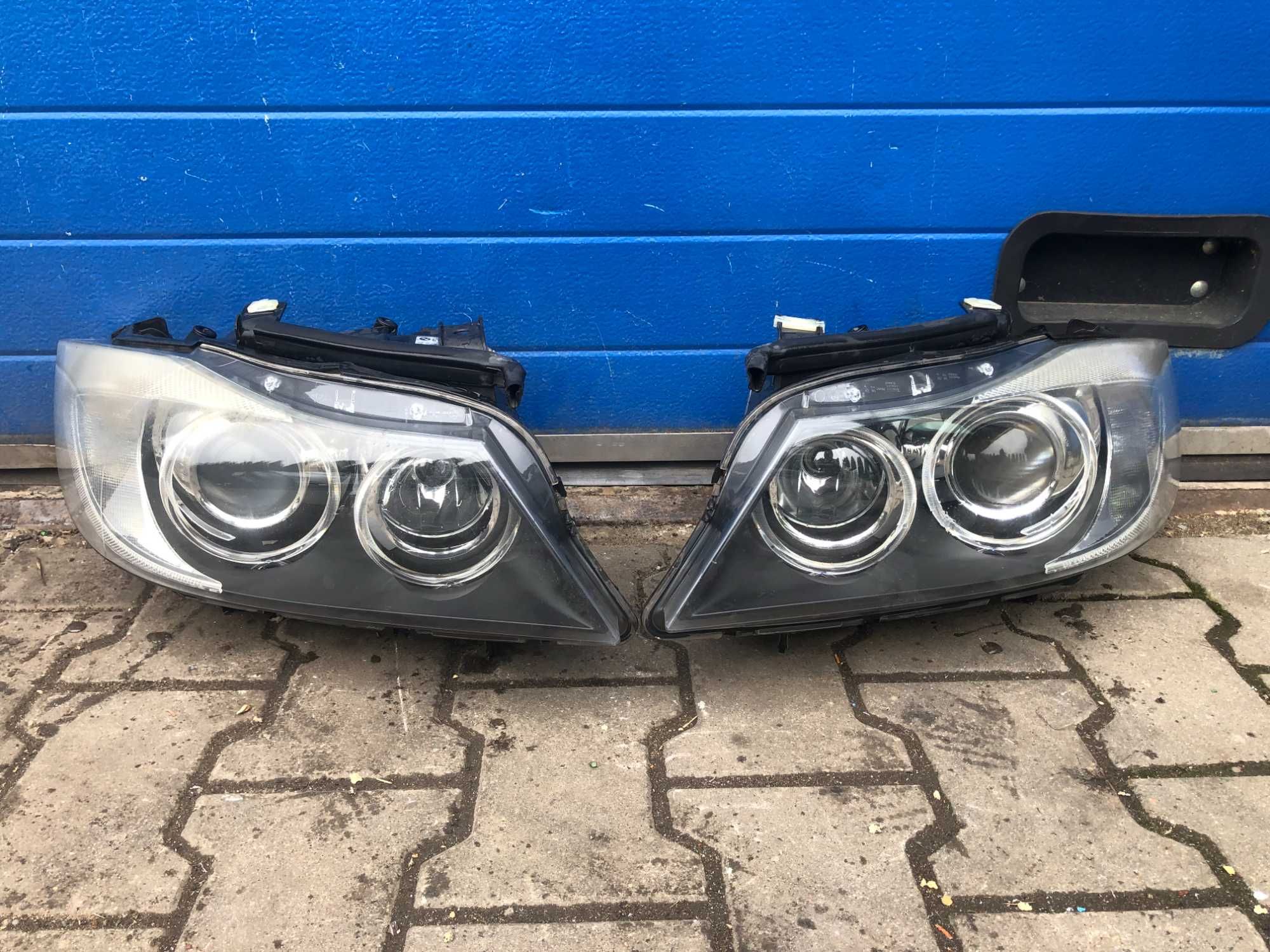 Reflektor Lampa Reflektory Lampy przód BMW E90 E91 XENON Europa 2szt