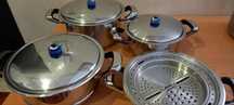 Conjunto panelas a vapor