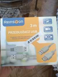 Przedłużacz USB 3 m