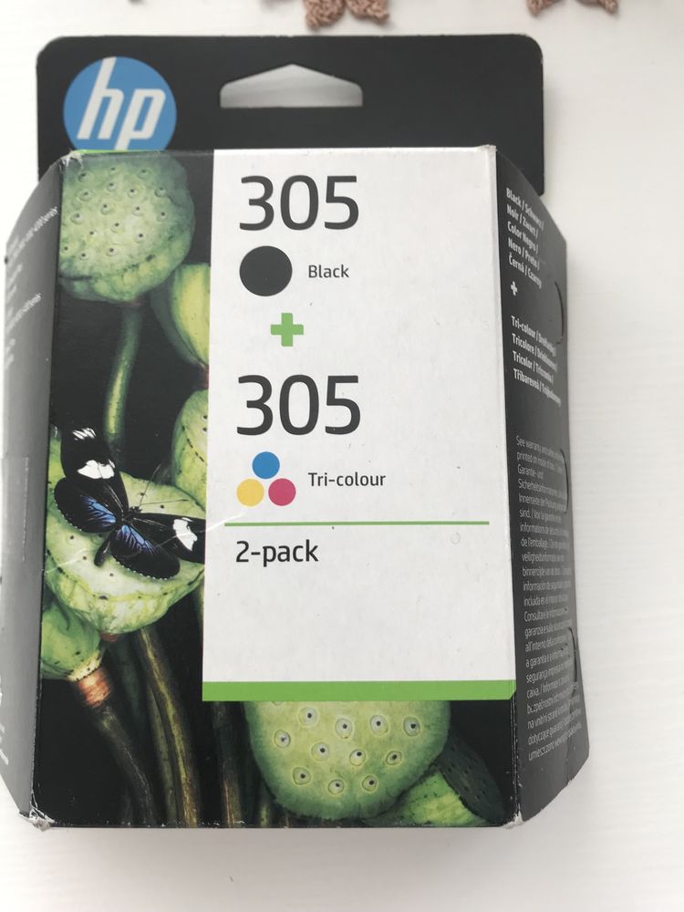 Продам комплект картриджів hp 305