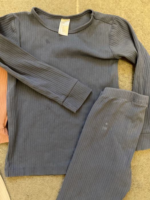 Duzy zestaw w prążek z h&m r.98