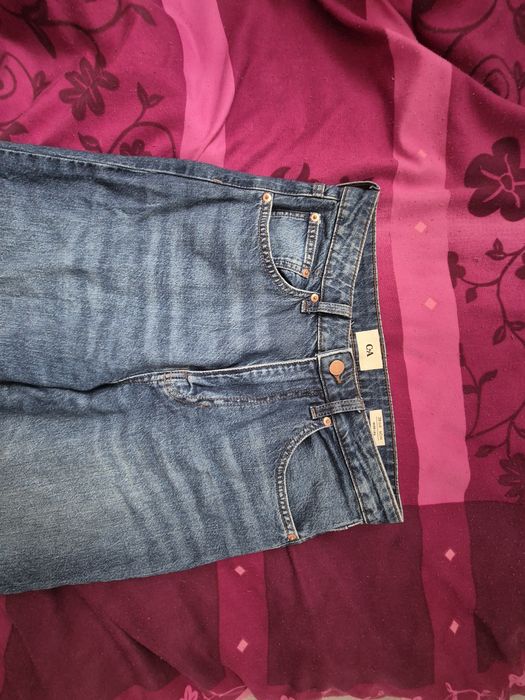 Jeansy dżinsy spodnie wide leg C&A