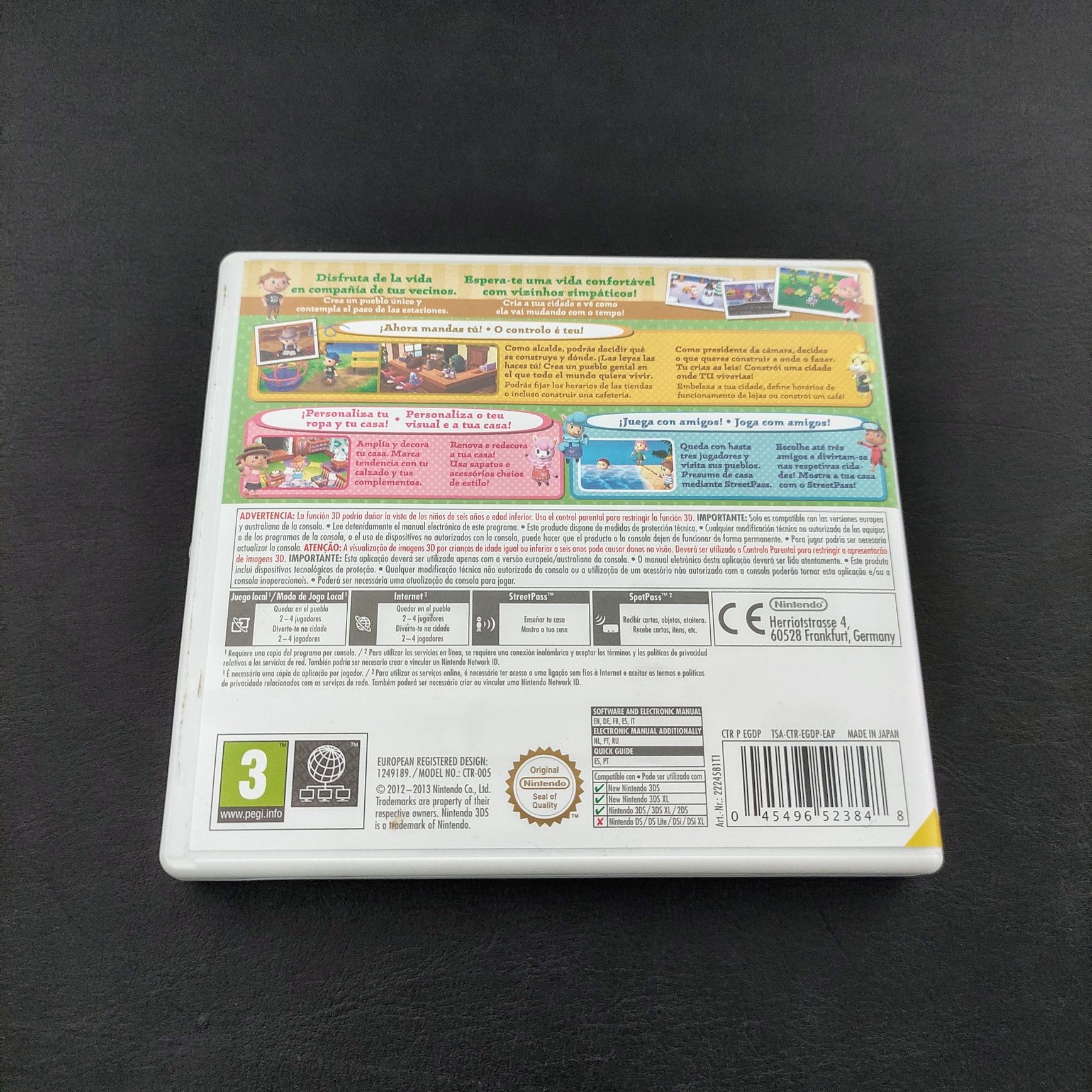 Animal Crossing New Leaf Nintendo 3DS