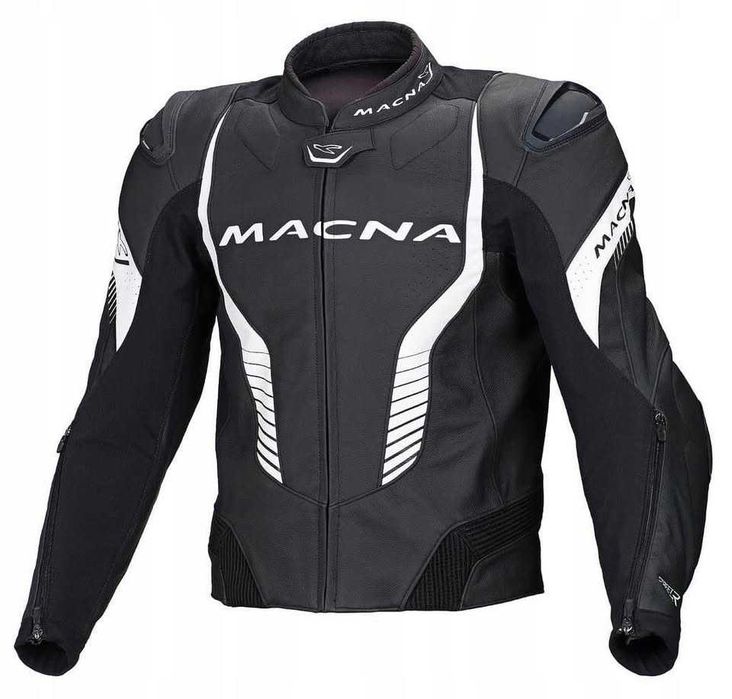 Motocyklowa kurtka skórzana Macna rozmiar 52 L