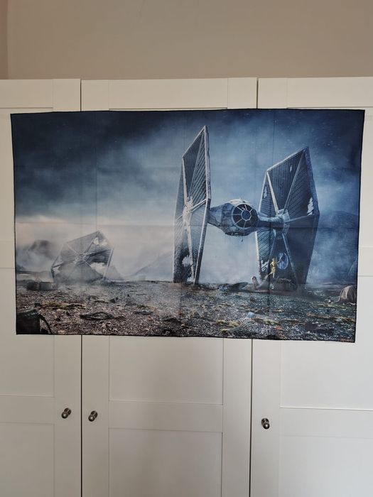 Materiałowy plakat - Star Wars