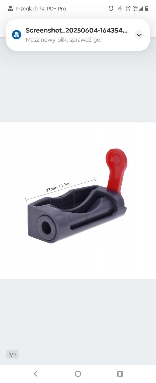 Blokada  włącznika przycisku spustu DYSON V6 V7 V8 V10 V11