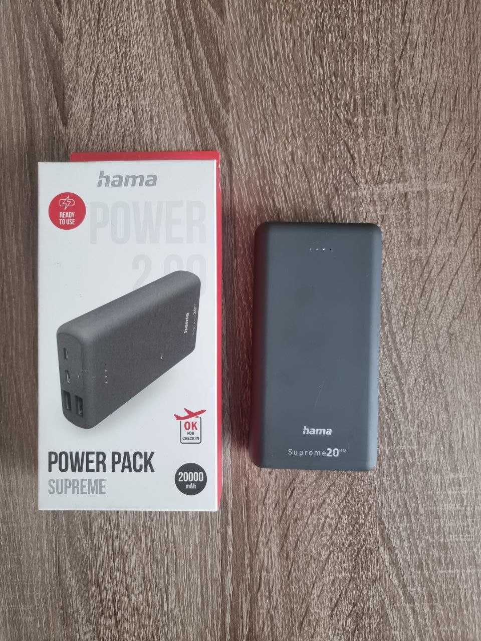 павербанк HAMA Supreme 20 000 mah Німечина, є опт