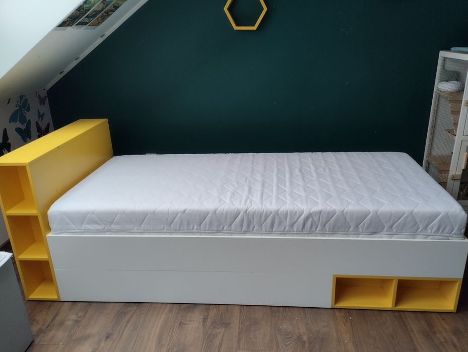Łóżko młodzieżowe plus materac gratis