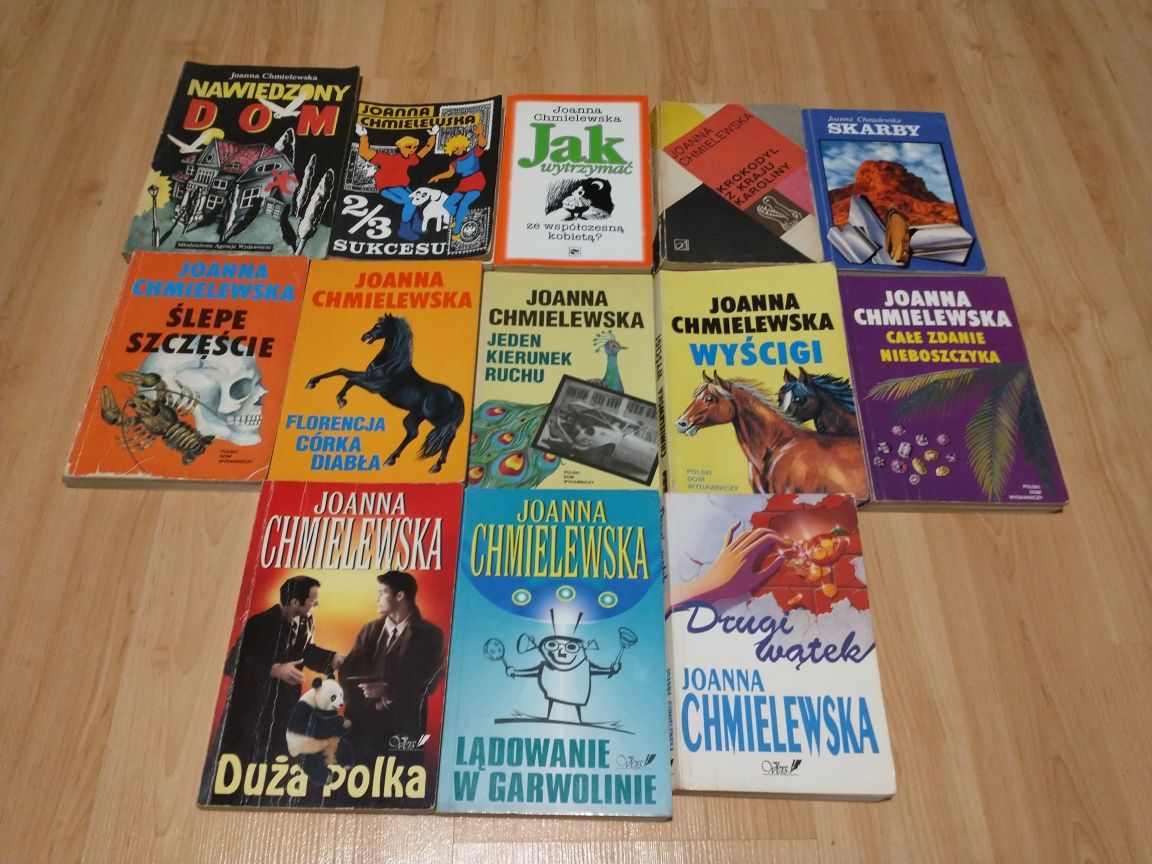 13 książek Joanna Chmielewska