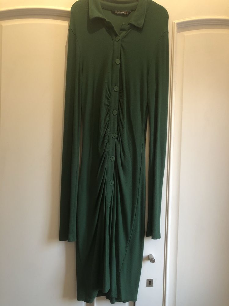 Vestido verde midi