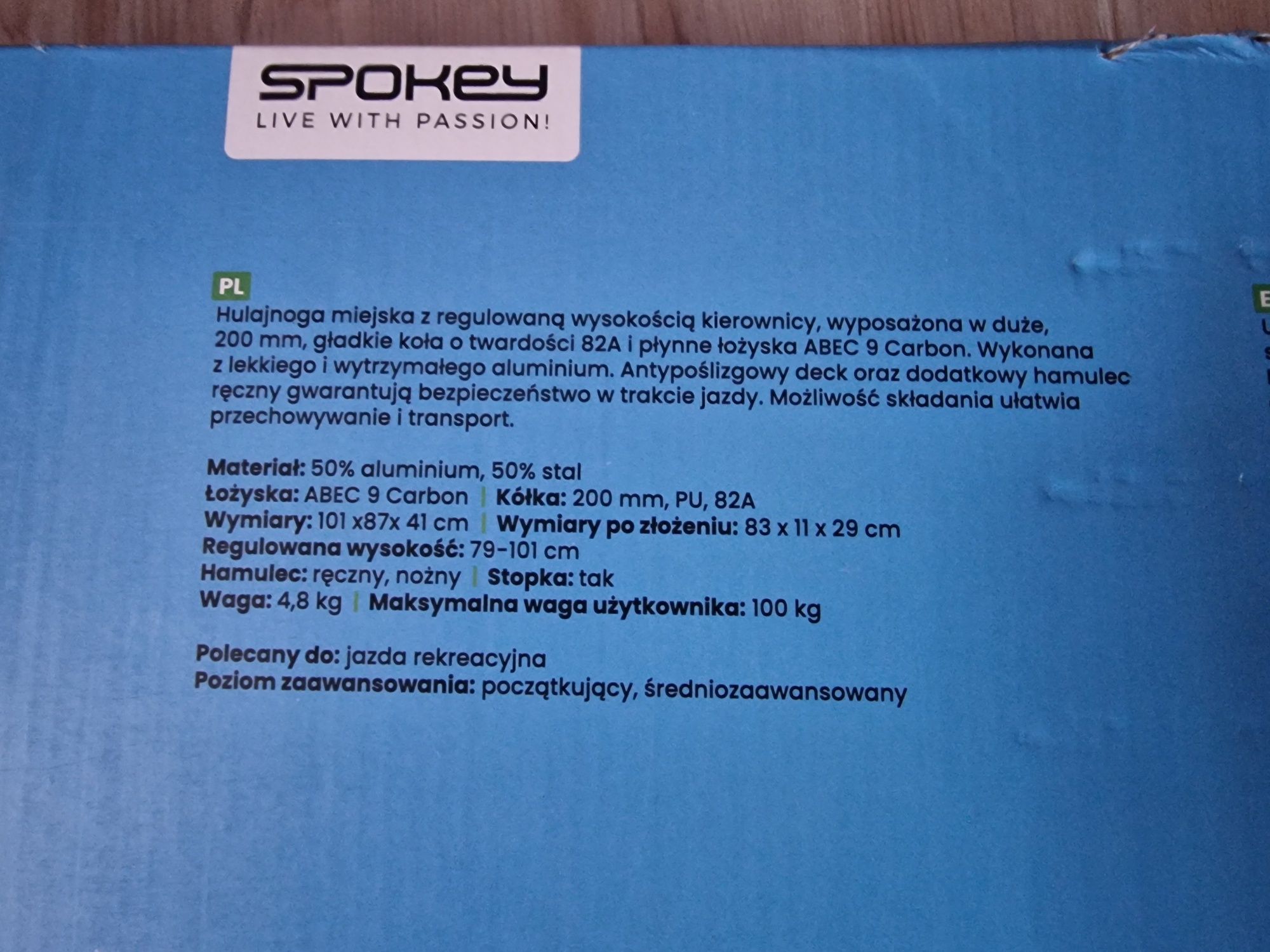 Spokey hulajnoga