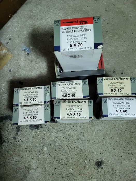 Śruby ze stali nierdzewnej do drewna inne tez narzedia