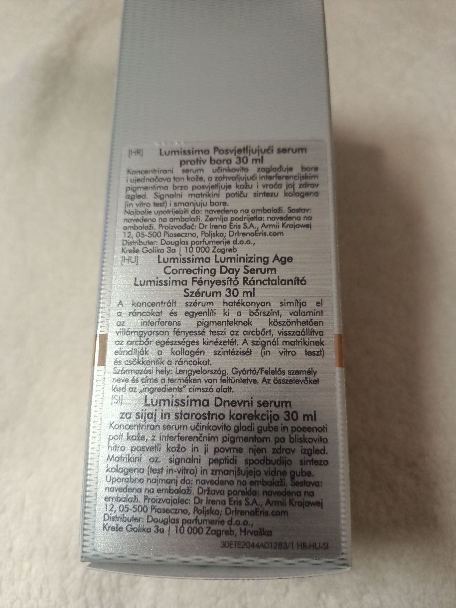Dr Irena Eris Lumissima Rozświetlające Serum Przeciwzmarszczkowe 30 ml
