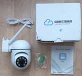 Kamera IP 5GHz obrotowa dzień noc dźwięk śledzenie
