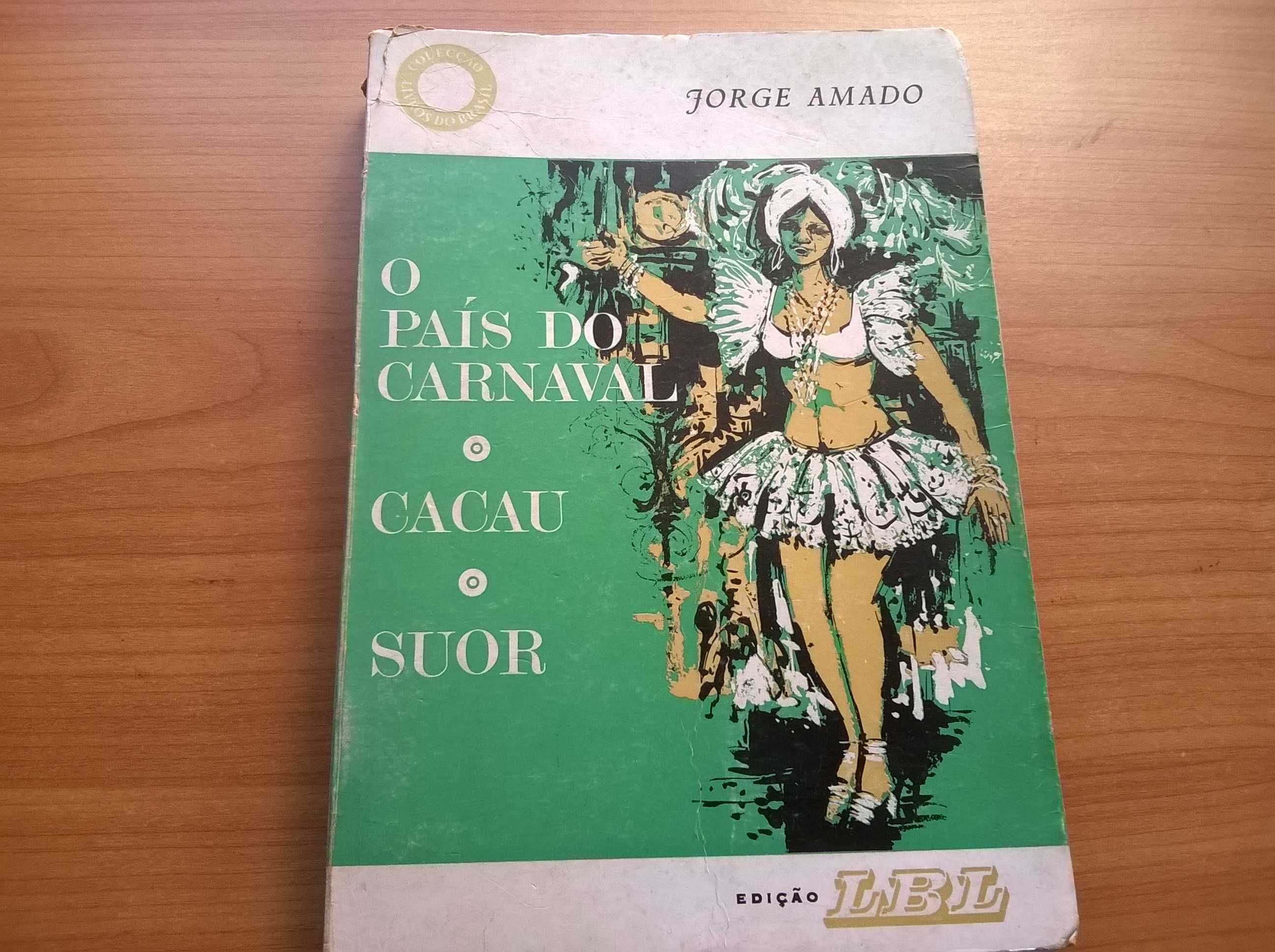 O País do Carnaval + Cacau + Suor - Jorge Amado (portes grátis)