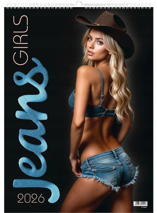 Kalendarz 2026 wieloplanszowy jeans girls. Evena