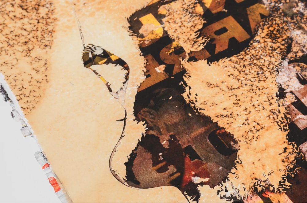 Vhils Remnant Artist’s Proof