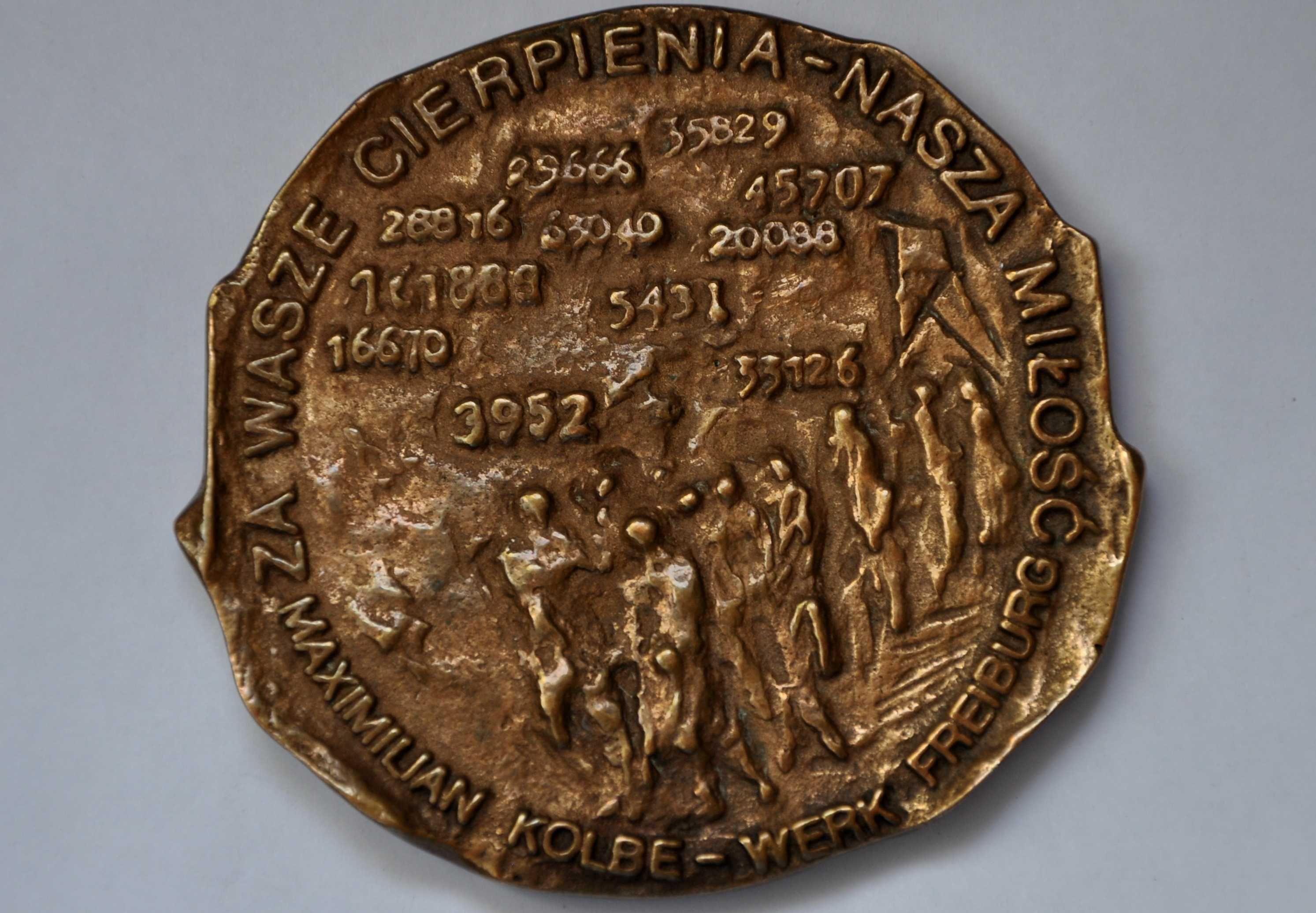 Medal.Stasiński - 50 lat Wyzwolenia Za Wasze Cierpienia - Nasza Miłość