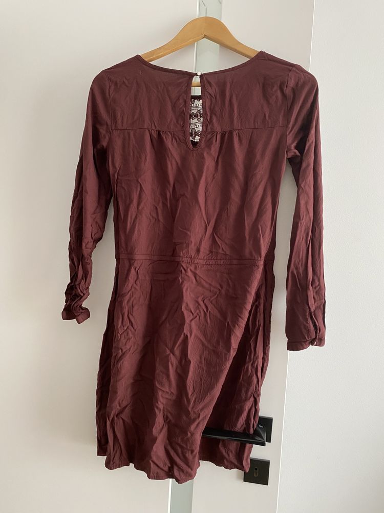 Sukienka bordowa reserved 36