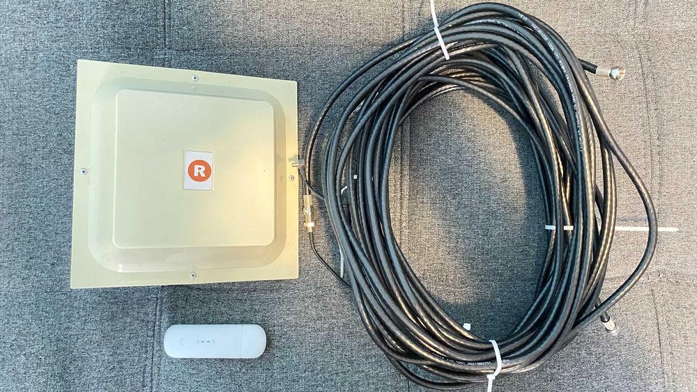 Комплект Модем ZTE MF79U + Антена з кабелями. 17Дб. 20 км