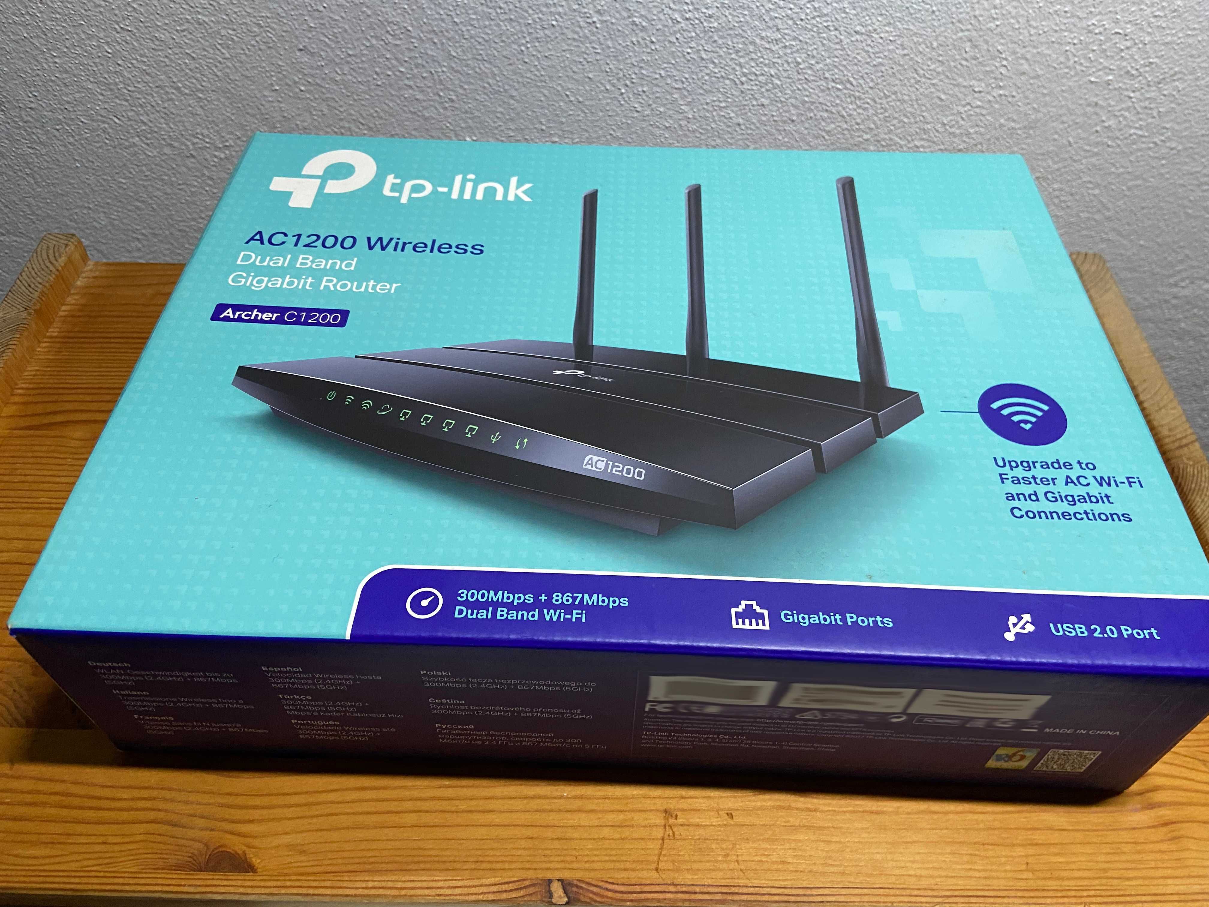 Router TP-LINK Archer-C1200 como novo