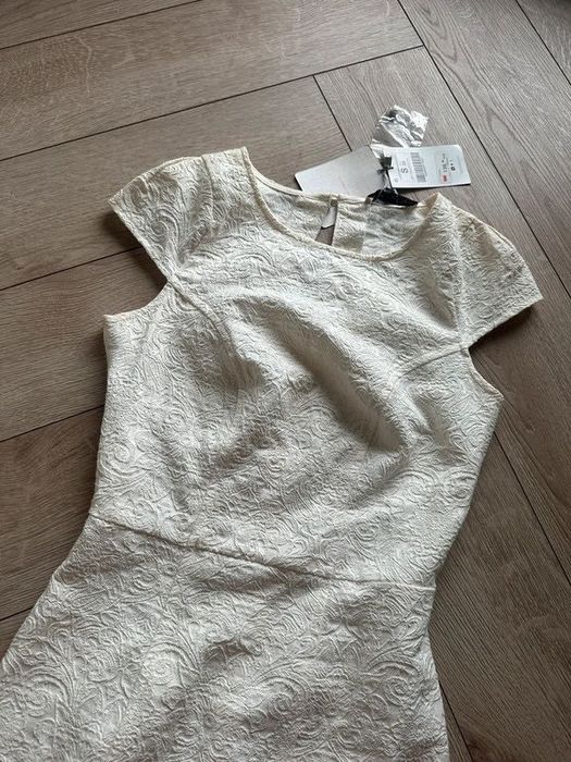 Bershka elegancka sukienka mini koronka S 36 nowa z metką