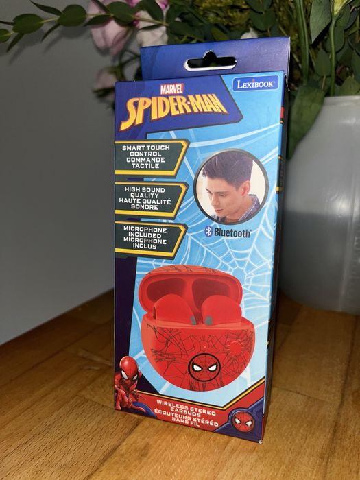 Nowe słuchawki bezprzewodowe Spiderman Lexibook
