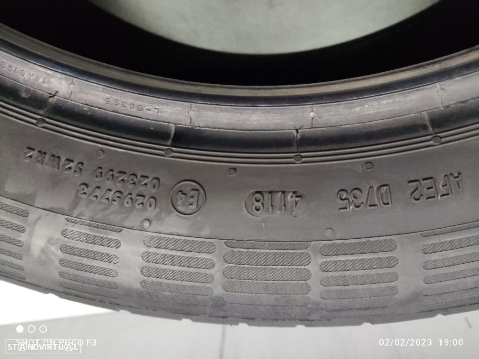 2 pneus semi novos 215-55r18 continental - oferta da entrega