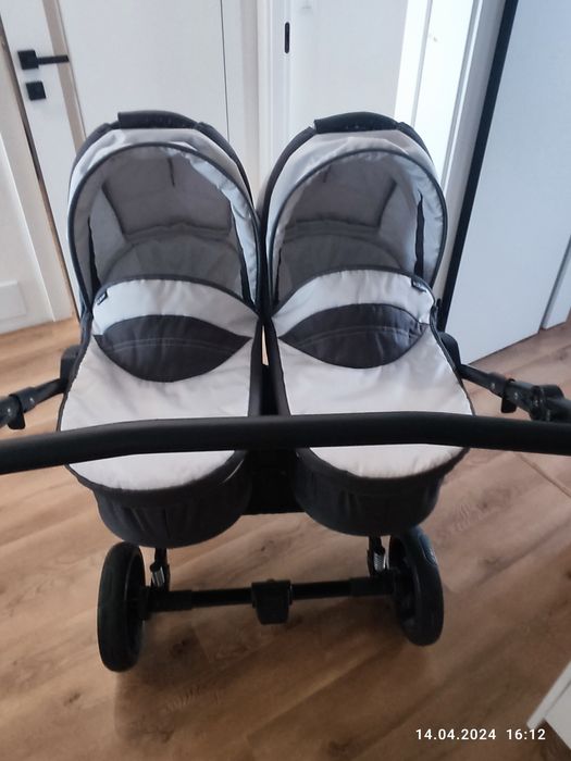 Wózek bliźniaczy Dorian 2w1