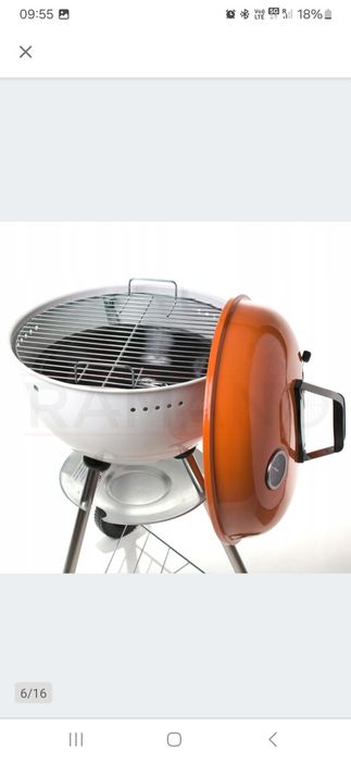 Grill kociołek z popielnikiem