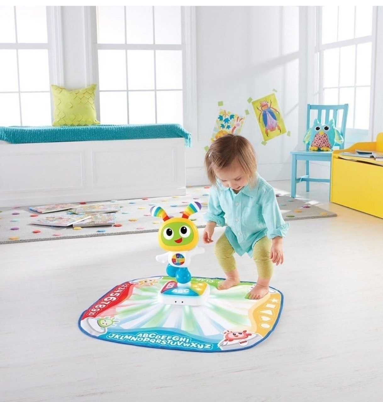OKAZJA !!!Mata edukacyjna FISHER PRICE dtb17 bebo
