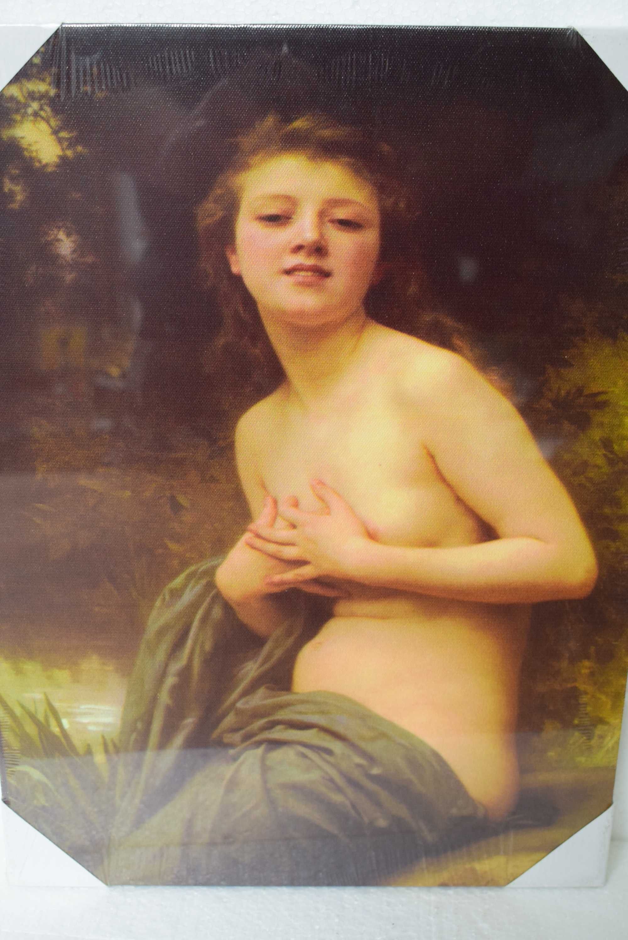 William Bouguereau - ,,Poranna bryza '' 1886 ,reprodukcja .