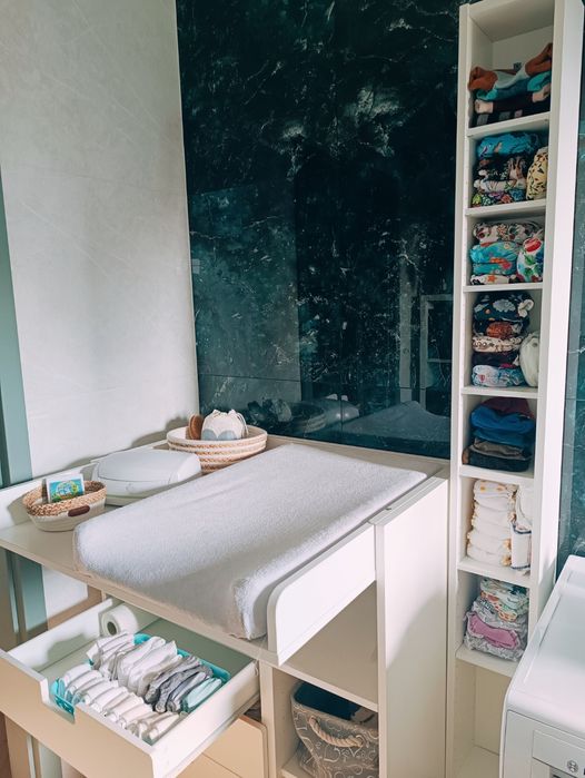 Przewijak SMASTAD komoda, biurko