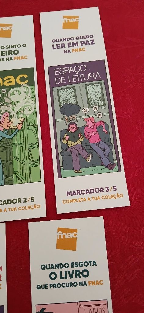 Marcadores de livros, Fnac