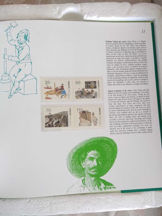 Selos "Portugal em Selos 1991" Novo na embalagem original