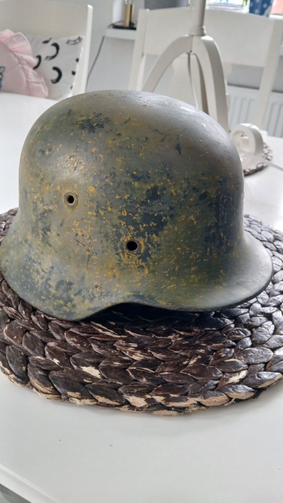 Hełm niemiecki camo normandy luftwaffe