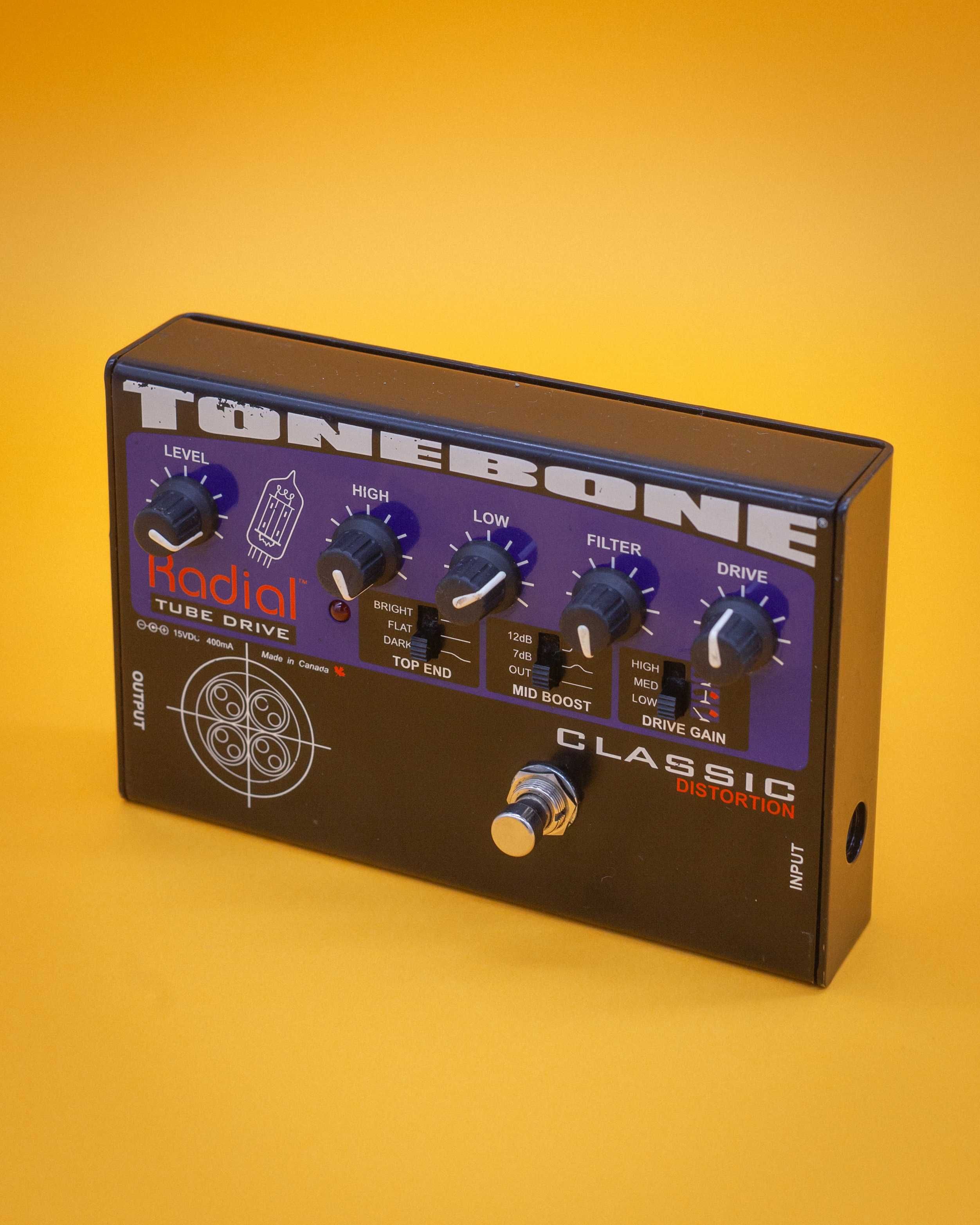 Radial Tonebone Classic - lampowy efekt gitarowy overdrive/distortion