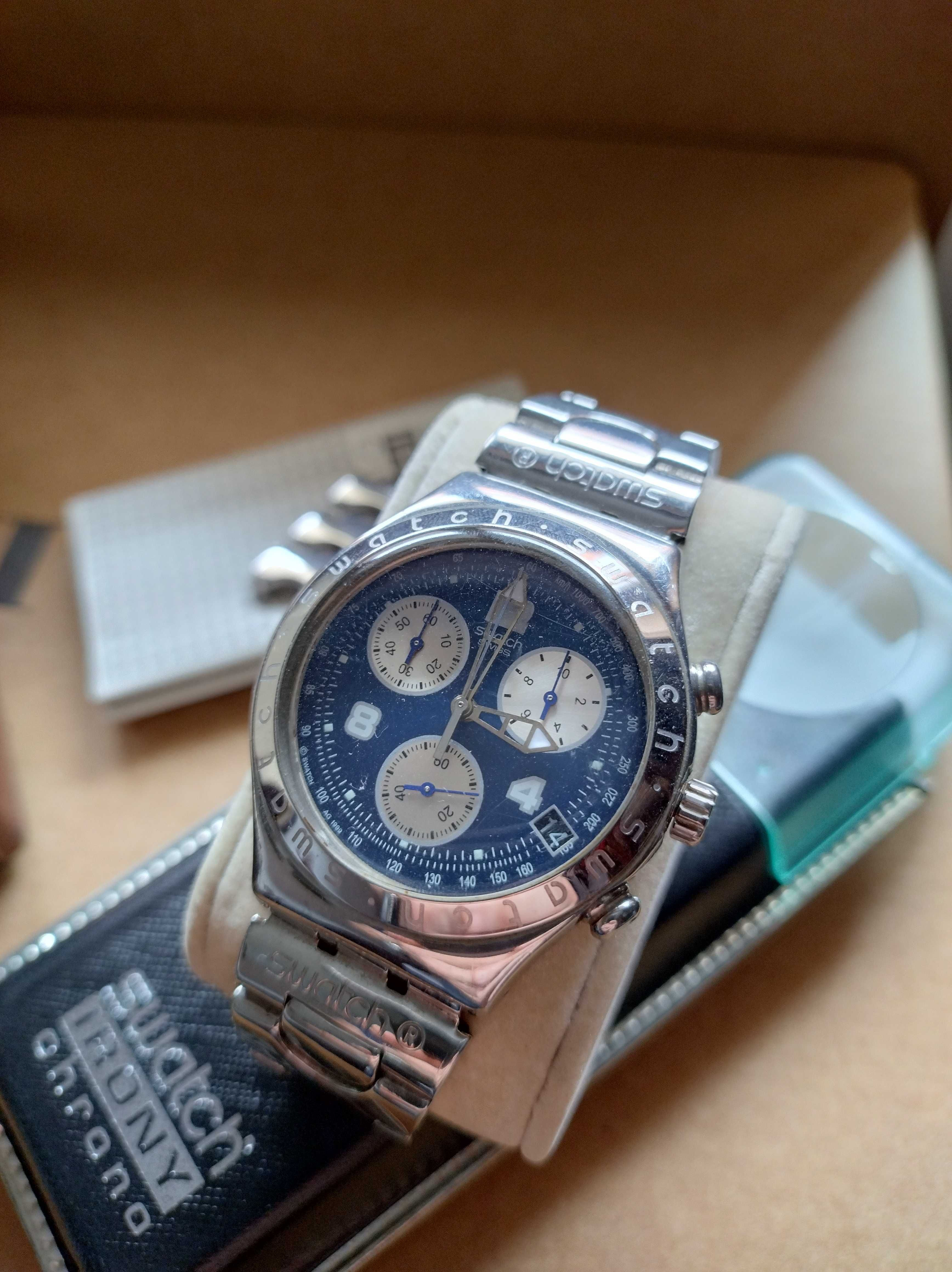 Swatch Irony Chrono Mesmeric – YCS412G