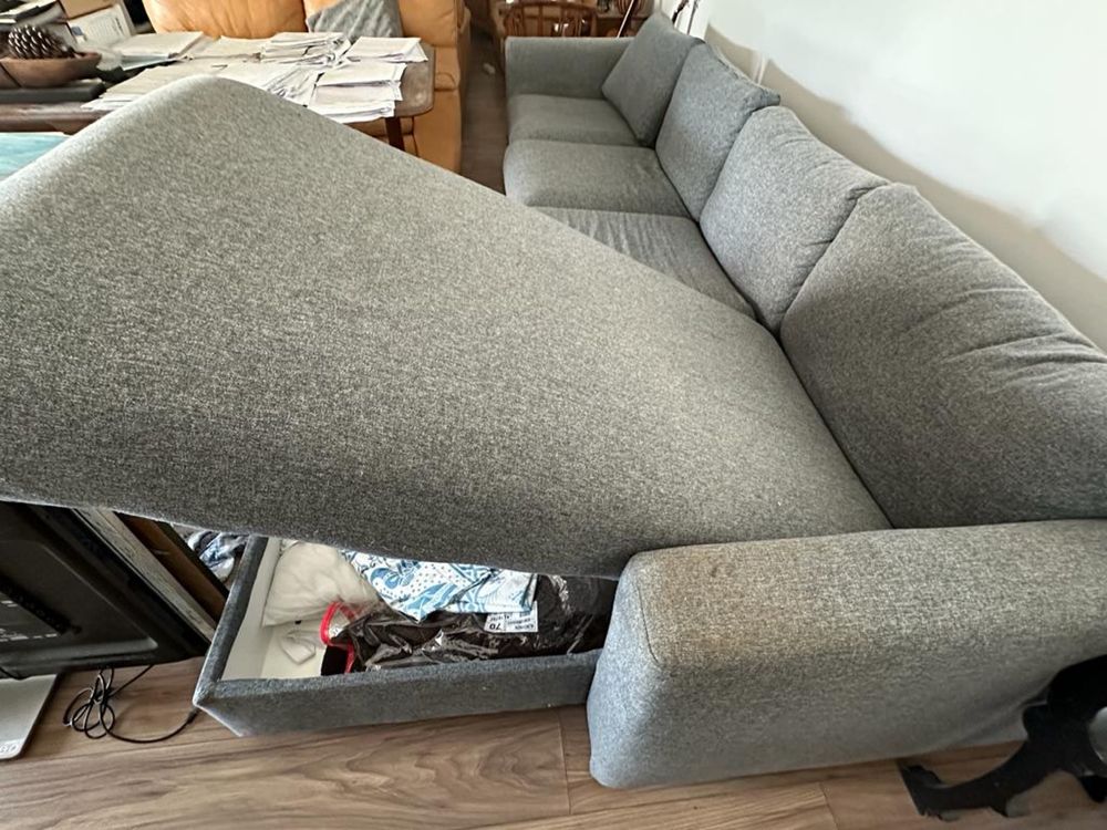 Sofa IKEA modelo VIMLE 4 lg c/chaise longue