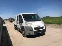 Samochód Peugeot Boxer wywrotka, burty, brygadówka