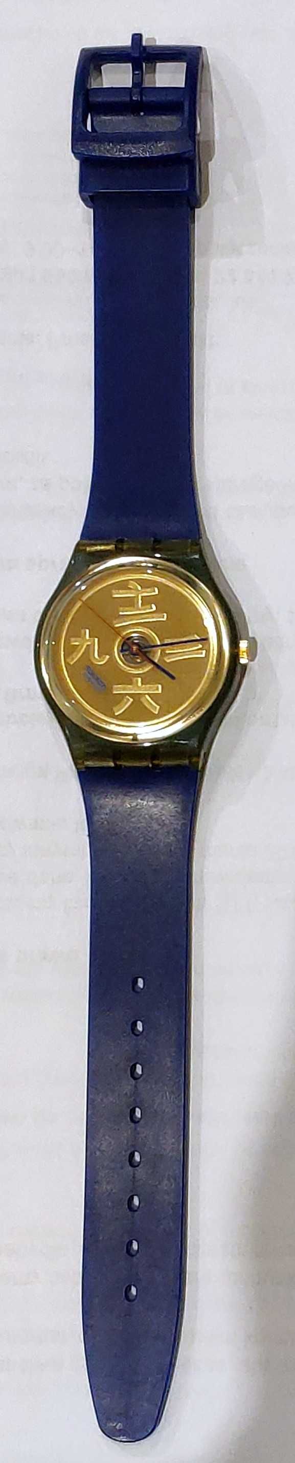zegarek SWATCH 1994 The Lake GN138 Analog WR 30M vintage