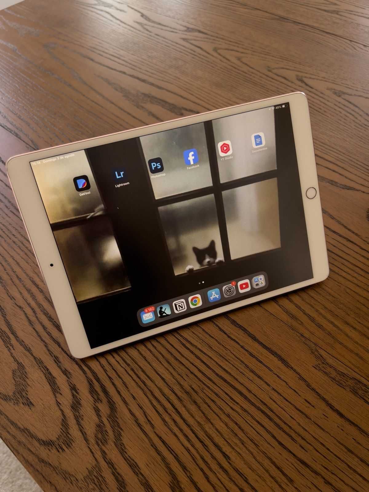 iPad Pro 10.5" 64GB + Apple Pencil + Capinha – Como Novo
