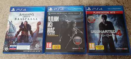 Assassin's Creed Valhalla Вальгалла, Uncharted 4, L A.Noire ps4 ps5 pl