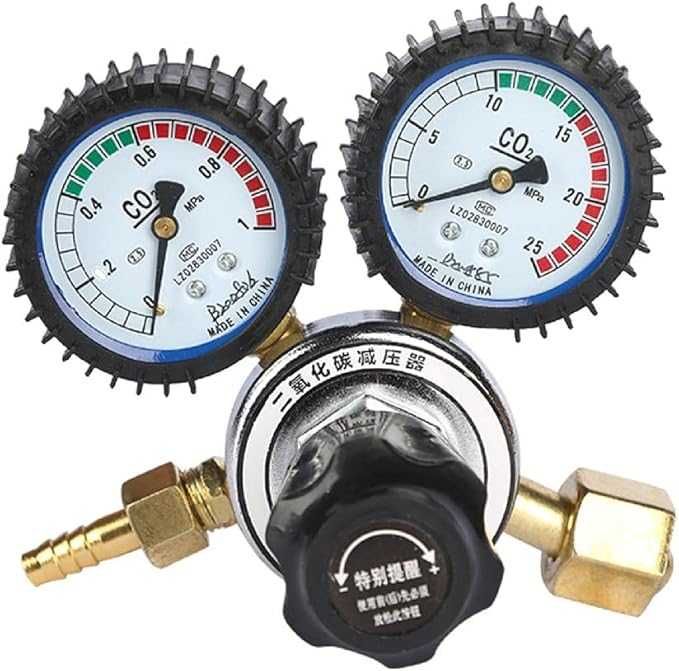 Reduktor argonu CO2 Mig Tig, Regulator gazu, Miernik przepływu 0-25Mpa