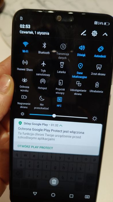Używany Huawei P20 4GB ram 64 pamięć